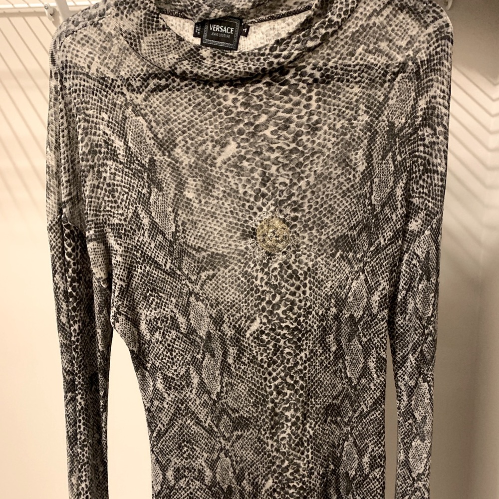 Versace mesh shirt